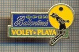 ZET 1211 INSIGNA SPORTIVA - VOLEI PE PLAJA -VOLEY PLAYA -OPEN BALLANTINE&#039;S