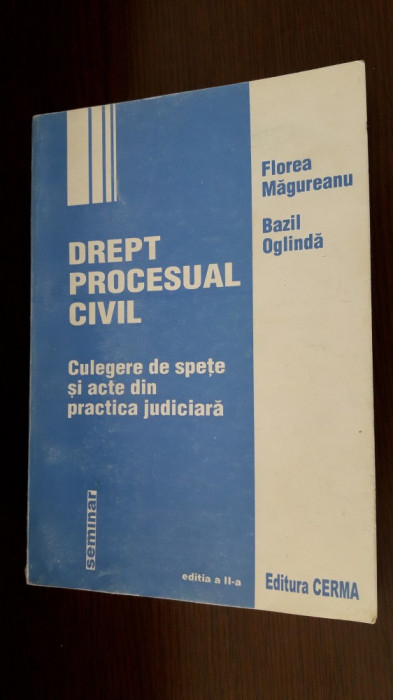 DREPT PROCESUAL CIVIL CULEGERE DE SPETE SI ACTE DIN PRACTICA JUDICIARA-OGLINDA