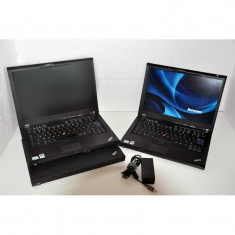 Laptop Lenovo ThinkPad T400 P8400 2.26 GHz RAM 4 GB HDD 160 GB WiFi foto