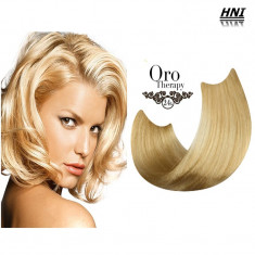 Vopsea de par blond auriu platinat Oro Therapy fara amoniac 10.3 foto