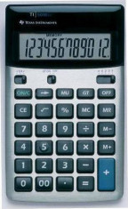 Calculator de birou Texas Instruments TI000606 Silver foto