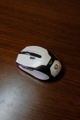 Mouse optic Wireless Serioux DRAGO2, USB, alb foto