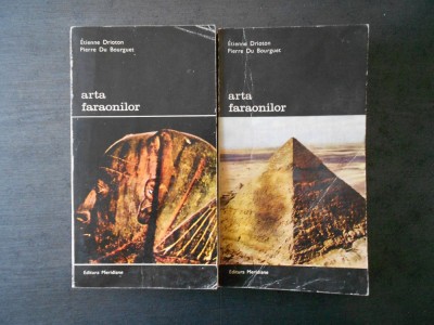 ETIENNE DRIOTON - ARTA FARAONILOR 2 volume foto