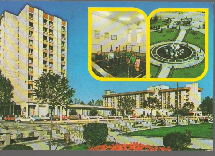 CPI (B8908) CARTE POSTALA - COVASNA, HOTEL: CERBUL, MOFETA, BALTA DRACULUI