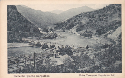 SIBIEL.SIEBENBURGISCHE KARPATHEN.ROTER TURMPASS. foto