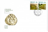 LITUANIA 2010, FDC, Patrimoniul mondial UNESCO, Moneda, Europa
