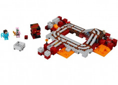Calea Ferata Nether LEGO Minecraft (21130) foto