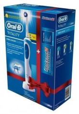 Perie dinti electrica Oral-B Vitality Precision Clean + pasta dinti BAM ProExpert, 75ml foto