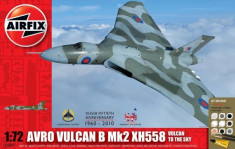 Kit Constructie Airfix Avion Avro Vulcan B Mk2 Xh558 Scara 1:72 foto