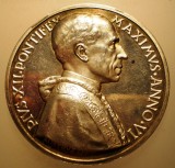 5.623 ITALIA VATICAN MEDALIE PAPA PIUS XII 1944 AN VI ARGINT 39,5g MISTRUZZI, Europa