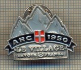 ZET 1220 INSIGNA SPORTURI DE IARNA - ARC 1950-LE VILLAGE SAVOIE-FRANCE-FRANTA