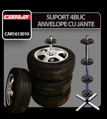 Suport pentru 4 buc roti de rezerva Carpoint - CRD-CAR0613010 Auto Lux Edition foto