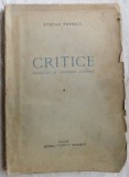 Cumpara ieftin STEFAN POPESCU - CRITICE: REALITATI SI EXIGENTE LITERARE (EDITURA CADRAN, 1947)