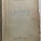 STEFAN POPESCU - CRITICE: REALITATI SI EXIGENTE LITERARE (EDITURA CADRAN, 1947)