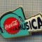 ZET1231 INSIGNA -COCA COLA ES LA MUSICA
