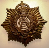 I.705 NEW ZEALAND NOUA ZEELANDA INSIGNA MILITARA ARMY SERVICE CORPS h43mm