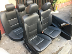 Interior,scaune piele electrice BMW E60 in stare foarte buna foto