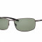 Ochelari de soare barbati Polar PCF0448 shiny gun-black carbon/solid green lenses PCF0448