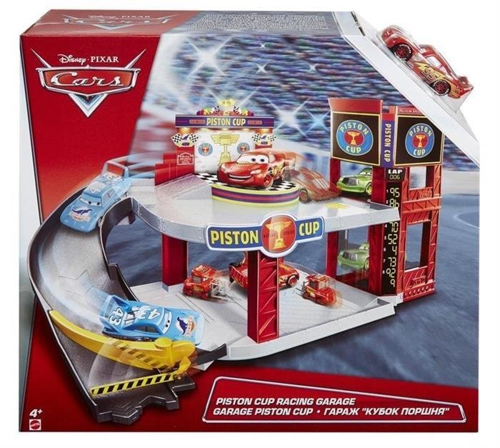 Set De Jucarii Cars Piston Cup Racing Garage Playset Set De Jucarii Cars Piston Cup Racing Garage Playset