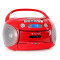 Auna boom-ul Heart Radio portabil USB CD Recorder MP3 ro?u