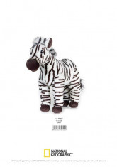 Jucarie Plus Venturelli - National Geographic Zebra 28 Cm - Av770720 foto