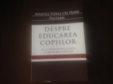 Cumpara ieftin SF VASILE CEL MARE/ PLUTARH- CATRE TINERI/ DESPRE EDUCAREA COPIILOR.ed. bilingva