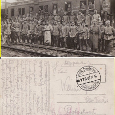 Dobrogea, Constanta- Tipuri, tren - rara-foto militara, WWI, WK1