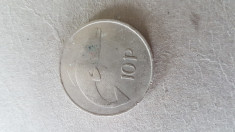 S333 IRLANDA 10 PENCE 1969 foto