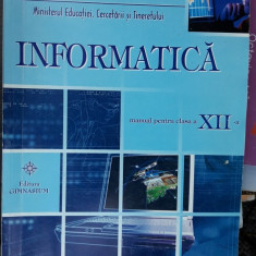 INFORMATICA CLASA A XII A CARNAT , JUNEA , SCRIPCA .