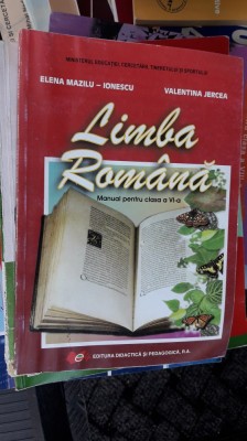 LIMBA ROMANA CLASA A VI A - IONESCU ,JERCEA foto