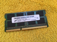 Memorie RAM laptop 4GB DDR3 Micron MT16JSF5126HZ 1333MHZ foto