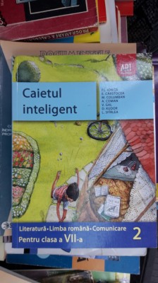 CAIETUL INTELIGENT LITERATURA LIMBA ROMANA COMUNICARE CLASA A VII A foto