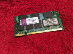 Memorie RAM laptop 1GB DDR Kingston 333Mhz foto