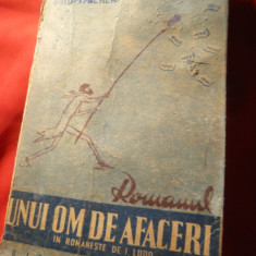 Salom Alehem - Romanul unui om de afaceri -Prima Ed. interbelic ,trad.I.Ludo