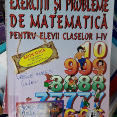 EXERCITII SI PROBLEME DE MATEMATICA PENTRU ELEVII CLASELOR I -IV CALUGARITA