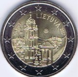 moneda LITUANIA 2 euro comemorativa 2017, UNC