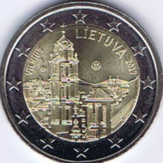 moneda LITUANIA 2 euro comemorativa 2017, UNC