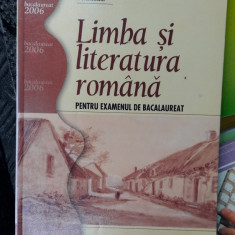 LIMBA SI LITERATURA ROMANA PENTRU EXAMENUL DE BACALAUREAT