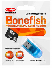 Cititor card MicroSD Reekin Bonefish Blister Original foto