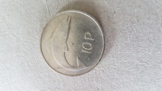 S330 IRLANDA 10 PENCE 1974 foto