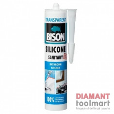 SILICON SANITAR TRANSPARENT BISON 280 ml - 159315 // (423006) foto