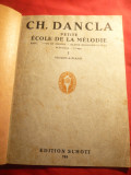 Partituri Vioara si Pian - Ch.Dancla vol.I -Petite Ecole de la Melodie cca.1900