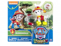 Jucarie figurina Paw Patrol, Jungle Marshall foto