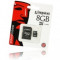 Card memorie Kingston MicroSDHC 8Gb Blister