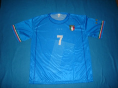 TRICOU DE FOTBAL DEL PIERO ITALIA foto