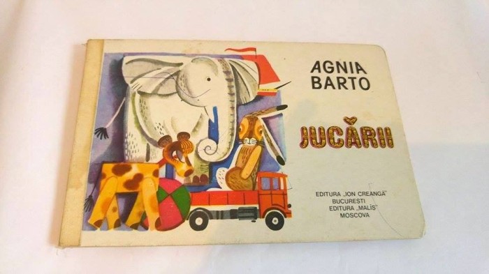 JUCARII, de AGNITA BARTO, Editura Ion Creanga 1983, BUCURESTI, foto mare JUCARII, de AGNITA BARTO, Editura Ion Creanga 1983, BUCURESTI, foto mare