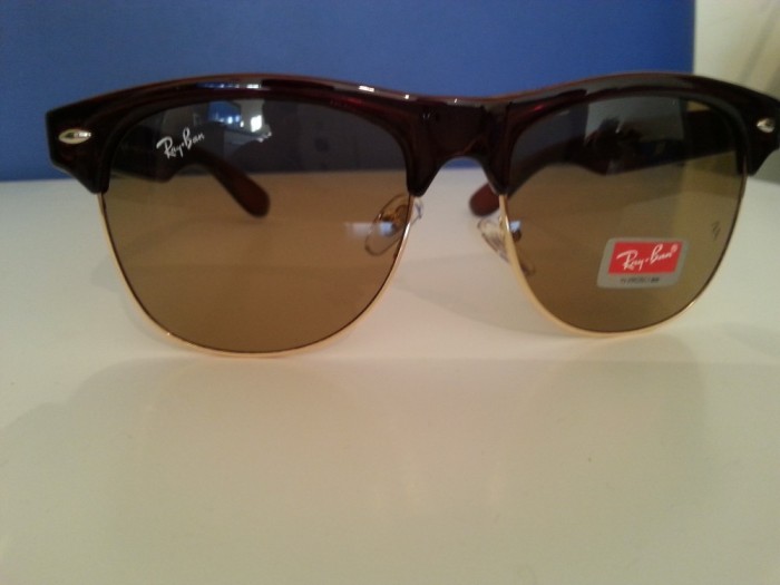Ray ban Club master Rama maro lentina gold foto mare Ray ban Club master Rama maro lentina gold foto mare