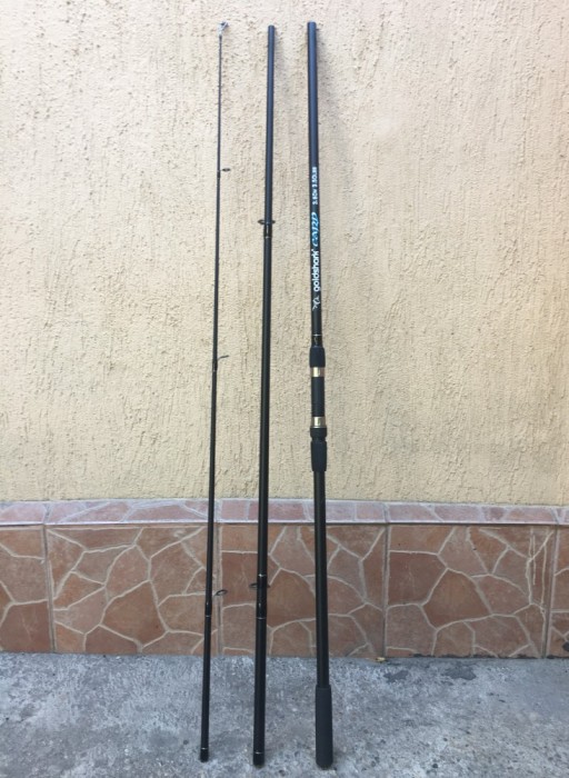 Lanseta 3,6 metri GOLD SHARK CARP din 3 bucati 3,5 LBS SI INELE CERAMICE foto mare Lanseta 3,6 metri GOLD SHARK CARP din 3 bucati 3,5 LBS SI INELE CERAMICE foto mare