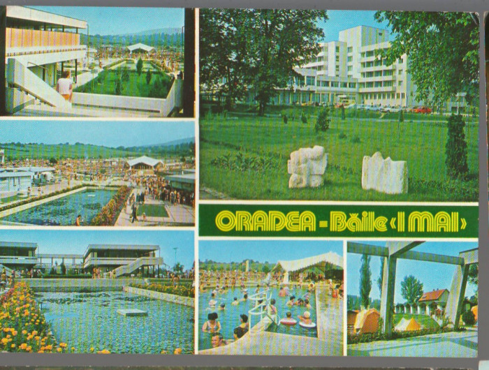 CPI (B8986) CARTE POSTALA - ORADEA. BAILE 1 MAI