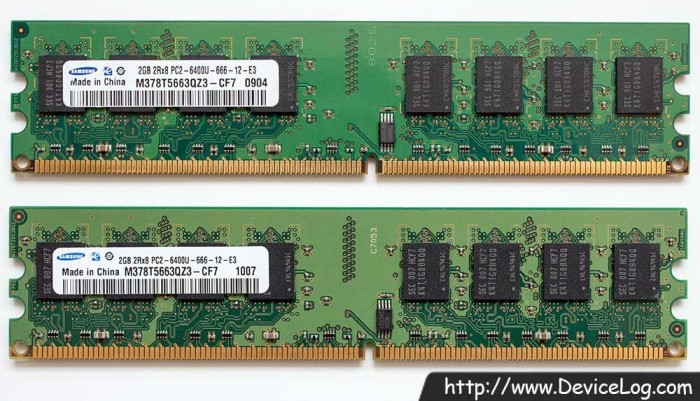 Ram ddr2 2 gb - 800 mhz foto mare Ram ddr2 2 gb - 800 mhz foto mare